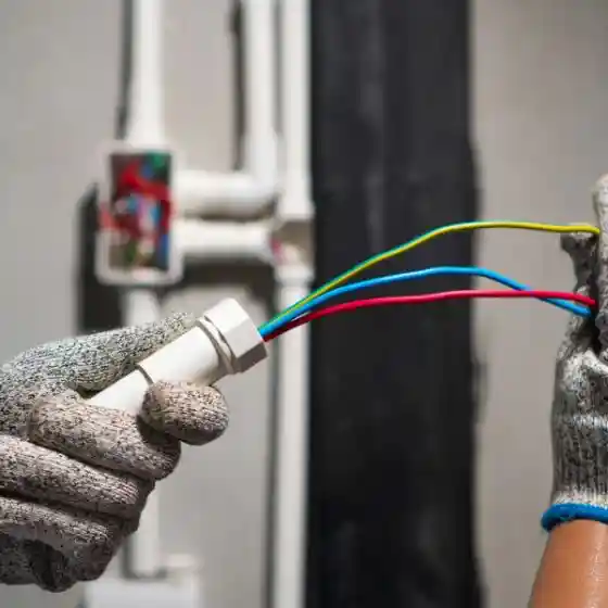 Elektryk Niemcy okablowanie hali