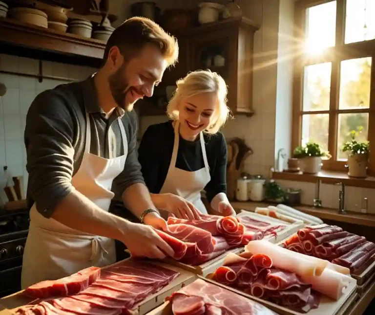 Praca dla par bez języka pakowanie mięsa i wędlin