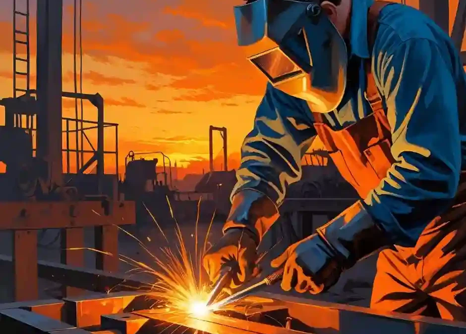 Spawanie elementów stalowych Niemcy