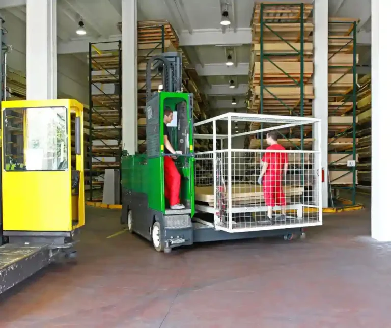 Wózek widłowy boczny praca Niemcy