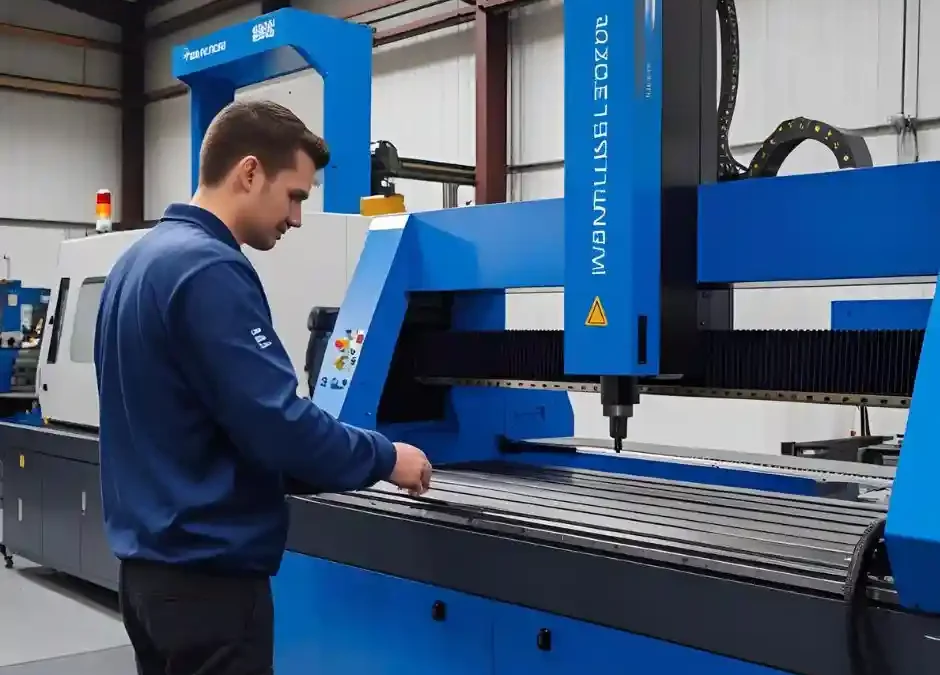 Niemcy obsługa maszyn giętarka i laser