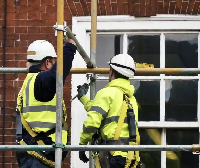 Holandia monter rusztowań