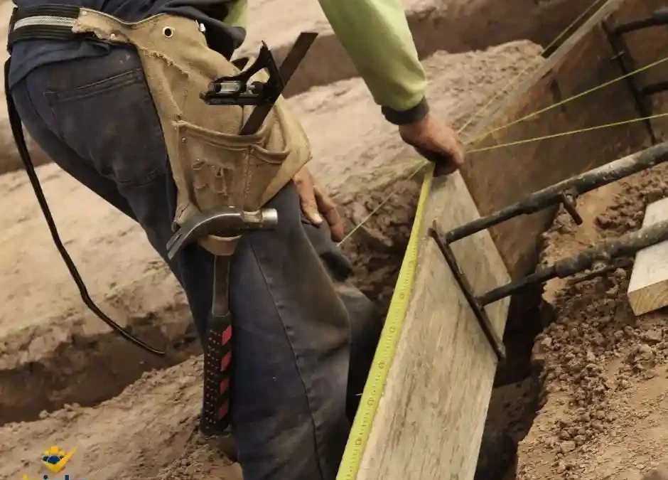 Pracownik produkcji betoniarskiej Monachium