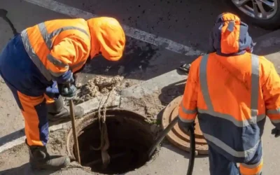 Pracownik technologii kanalizacyjnej Holandia