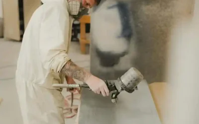 Lakiernik przemysłowy praca blisko granicy