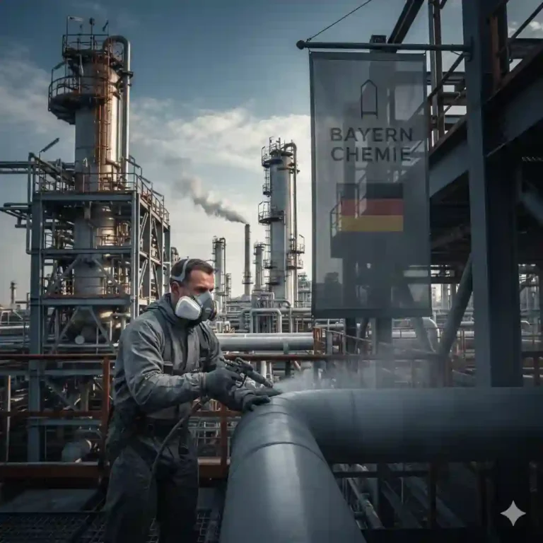 Malarz przemysłowy Niemcy rafineria Bawaria