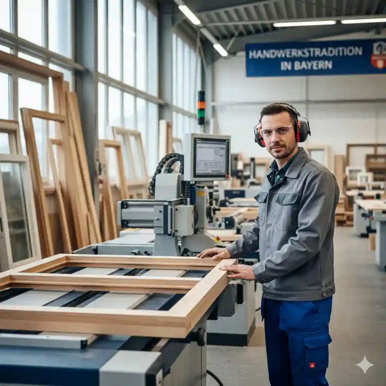 Stolarz produkcja drzwi okien Niemcy dieta