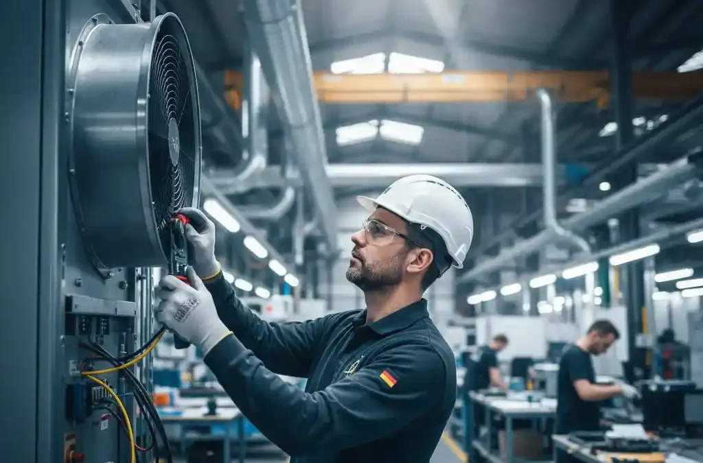 Elektryk montaż wentylatorów Niemcy Altenstadt od zaraz