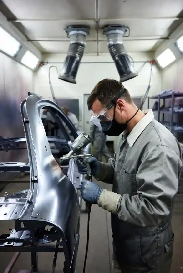 Lakiernik przemysłowy Niemcy praca z zakwaterowaniem