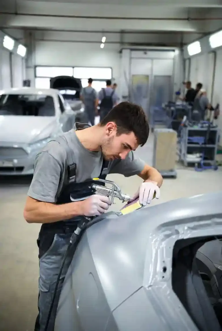 Lakiernik samochodowy Niemcy praca z zakwaterowaniem