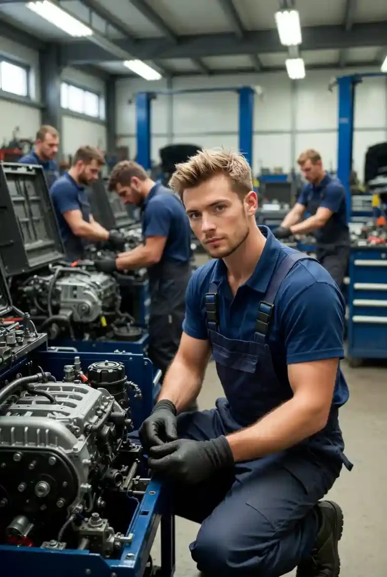 Mechanik samochodów Niemcy praca z zakwaterowaniem