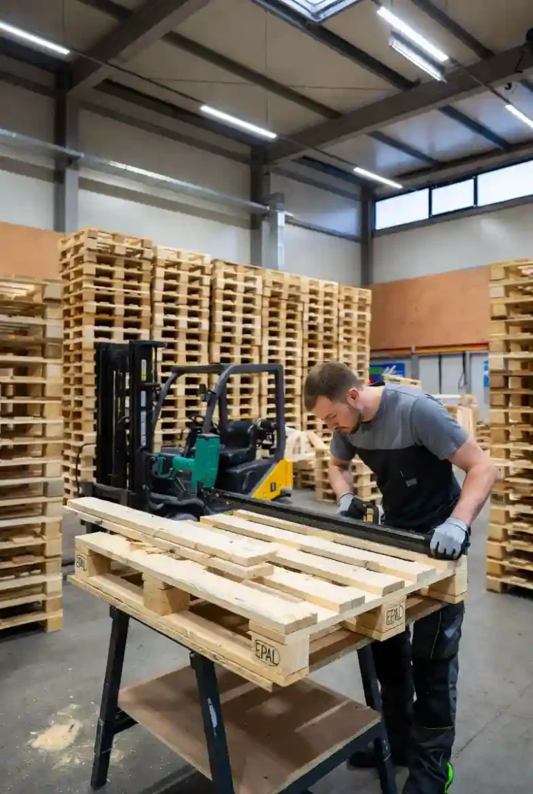 Naprawa palet Niemcy praca