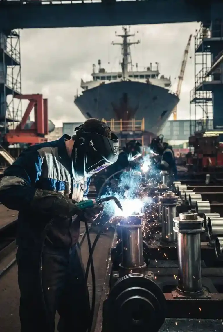 Spawacz tig 141 Hamburg praca Niemcy