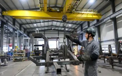 Praca fizyczna obsługa dźwigu suwnicy Niemcy