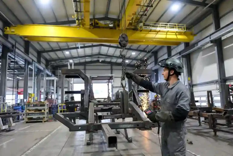 Praca fizyczna obsługa dźwigu suwnicy Niemcy