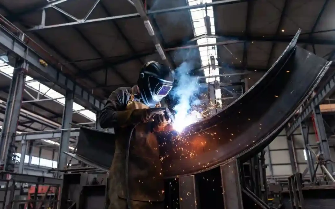 Spawanie konstrukcji silosów Bawaria