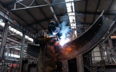 Spawanie konstrukcji silosów Bawaria