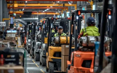 Operatorzy wózków widłowych branża automotive Niemcy