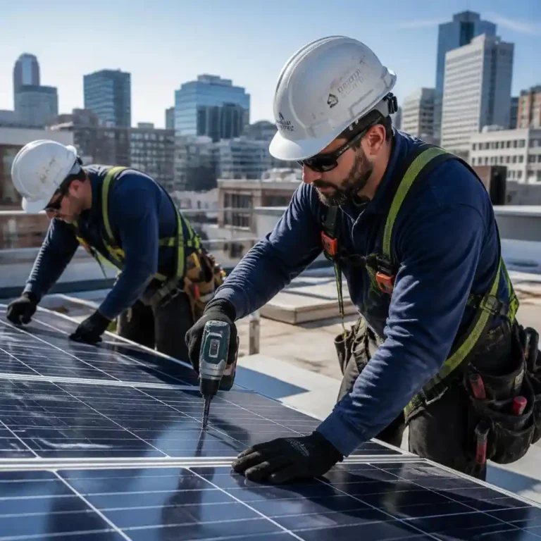 Elektryk montaż instalacji fotowoltaicznych pv Niemcy