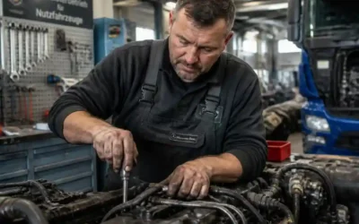 Mechanik samochodów ciężarowych w Niemczech