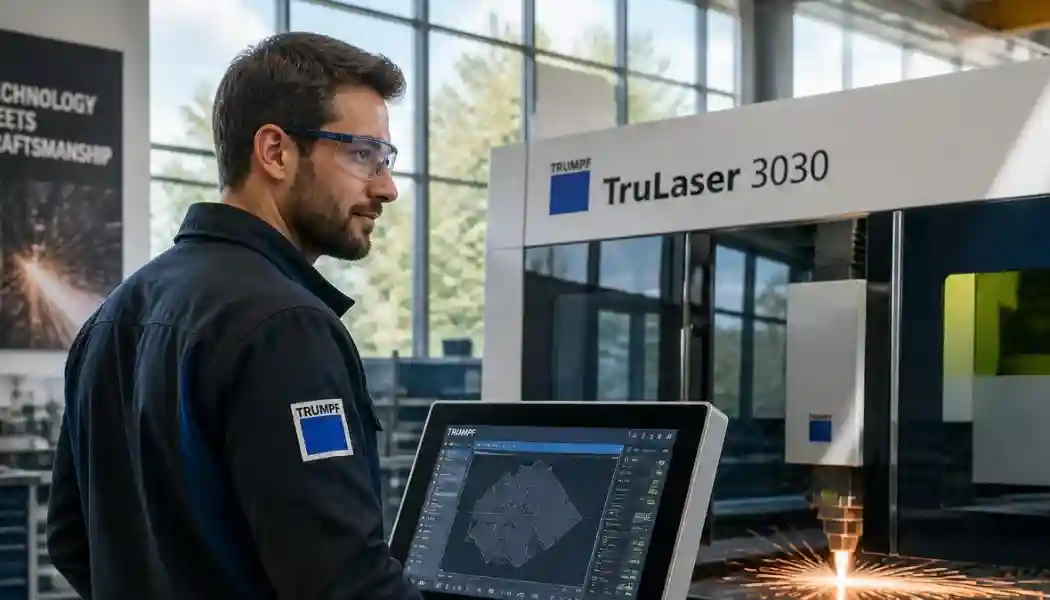 Operator lasera prasy cnc Schwabsoien Niemcy