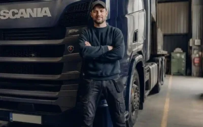 Kierowca ce zestaw 40t scania Niemcy