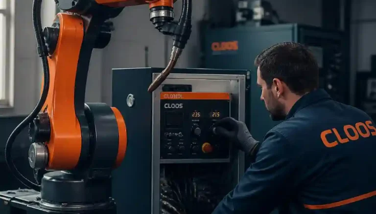 Operator robota spawalniczego spawacz mag Nordhorn Niemcy