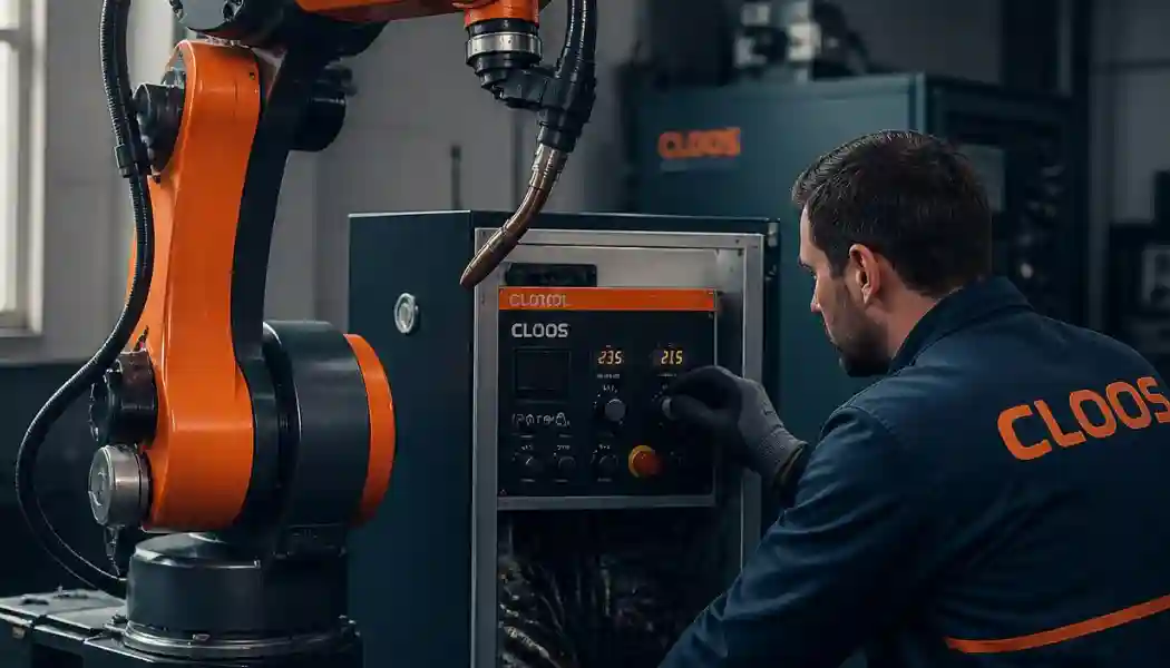 Operator robota spawalniczego spawacz mag Nordhorn Niemcy