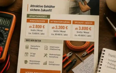 Praca dla elektryka w Niemczech zarobki oferty