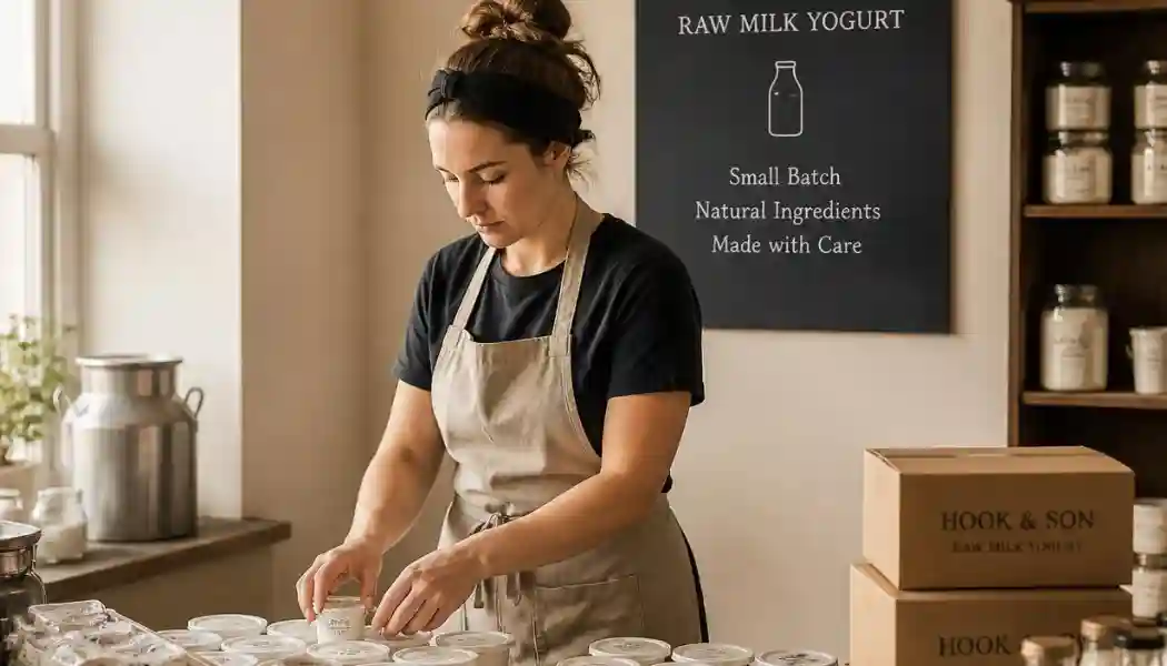 Praca produkcja jogurtów Bobingen Niemcy