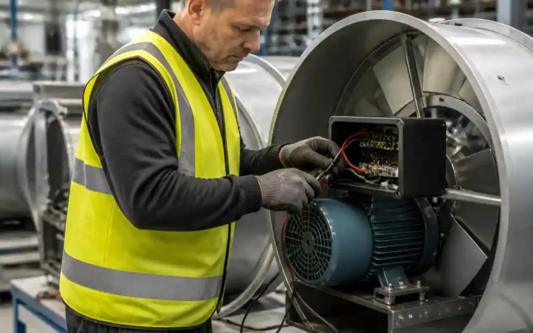 Elektryk Kolonia Niemcy produkcja wentylatorów