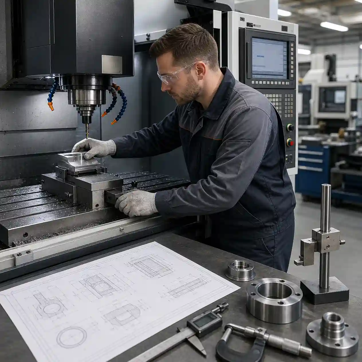 Praca frezer cnc Kressberg Niemcy