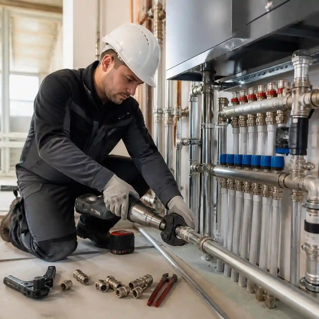Praca monter instalacji sanitarnych grzewczych Ostereistedt Niemcy